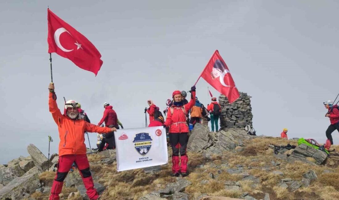 Türkiye Dağcılık Federasyonu (TDF) tarafından 18 Mart Çanakkale Zaferi ve
