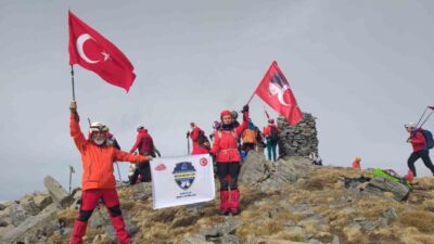 Türkiye Dağcılık Federasyonu (TDF) tarafından 18 Mart Çanakkale Zaferi ve