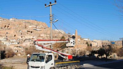 Dicle Elektrik, Mardin ve ilçelerinde aydınlatma şebekelerini baştan sona kontrol