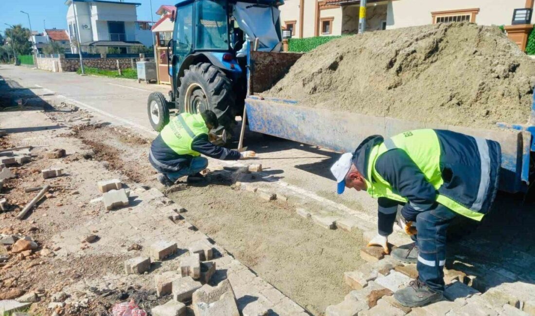 Didim Belediyesi, Akbük Mahallesi’nde halkın yaşam kalitesini artırmaya yönelik saha