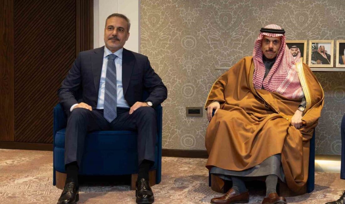 Dışişleri Bakanı Hakan Fidan, Suudi Arabistan’da bölgesel son gelişmelerin ele