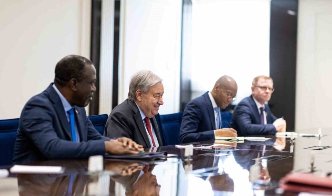 Dışişleri Bakanı Hakan Fidan, Birleşmiş Milletler Genel Sekreteri Antonio Guterres