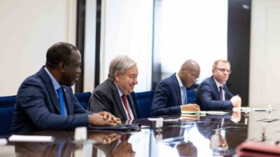 Dışişleri Bakanı Hakan Fidan, Birleşmiş Milletler Genel Sekreteri Antonio Guterres