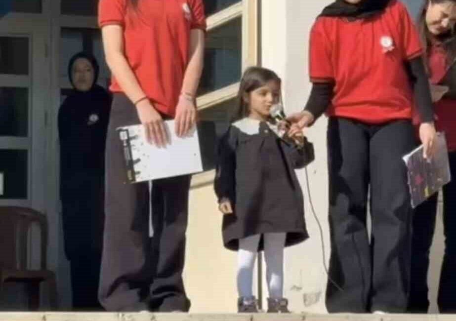 Diyarbakır’ın Çermik ilçesinde Kız Mesleki ve Teknik Anadolu Lisesi’ndeki etkinliğe