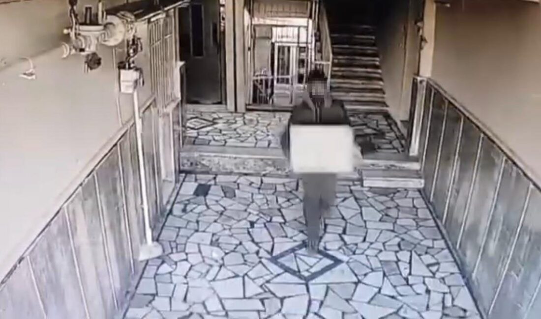 Diyarbakır’ın merkez Bağlar ilçesinde bir binaya girip hırsızlık girişiminde bulunan