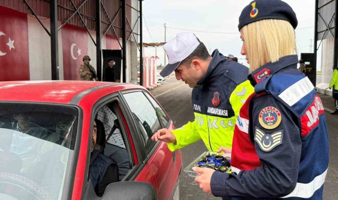 Diyarbakır İl Jandarma Komutanlığı Trafik Şube Müdürlüğü ekipleri, kazaların önüne