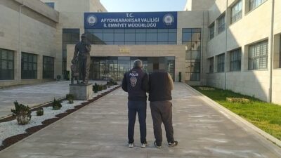 Afyonkarahisar’da dolandırıcılık suçundan 4 yıl hapis cezası ile aranan şahıs