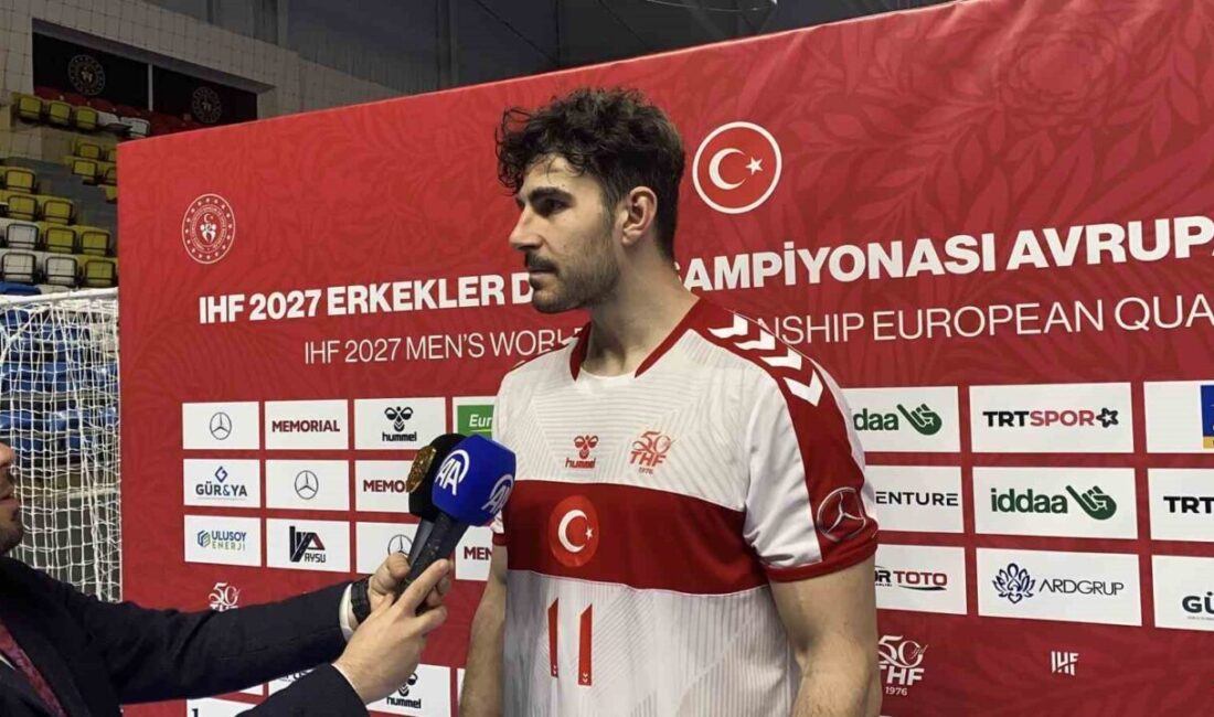 A Milli Hentbol Takımı oyuncularından Doruk Pehlivan, Romanya maçının ardından,