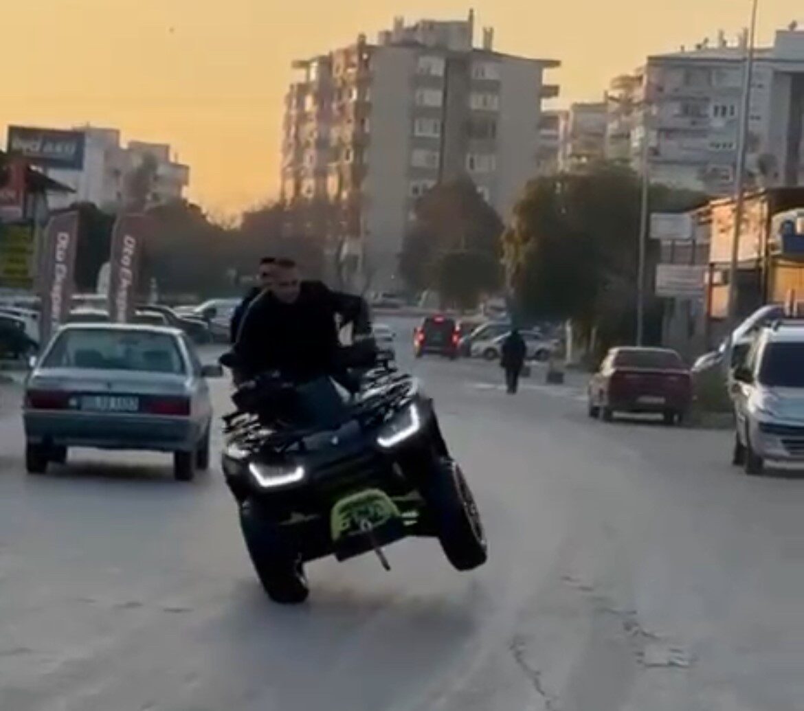 İzmir’in Bornova ilçesinde, ATV aracıyla drift yapan sürücüye 146 bin