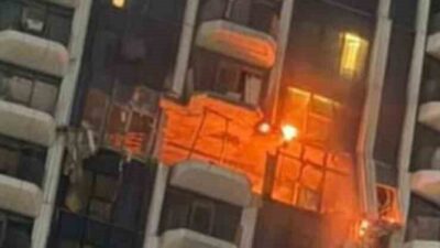 Birleşik Arap Emirlikleri’nin (BAE) Dubai kentindeki sivil bir binaya İHA