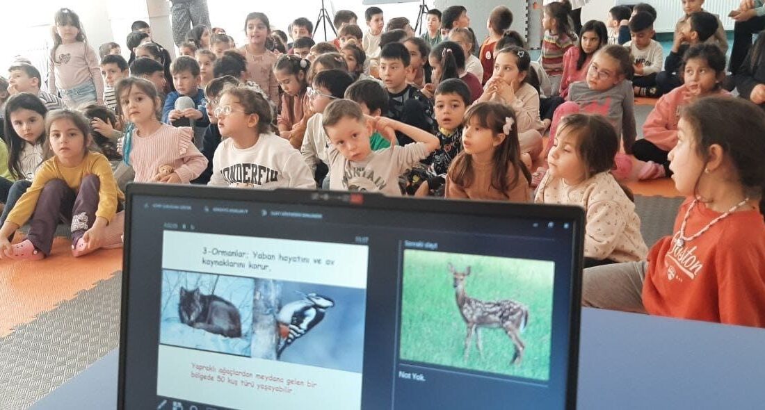 Çanakkale’de Dünya Yaban Hayatı Günü çerçevesinde öğrencilere eğitim verildi. Doğa