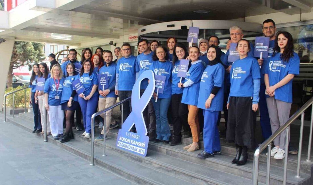 Memorial Kayseri Hastanesi’nde 1-31 Mart Kolon Kanseri Farkındalık Ayı dolayısıyla