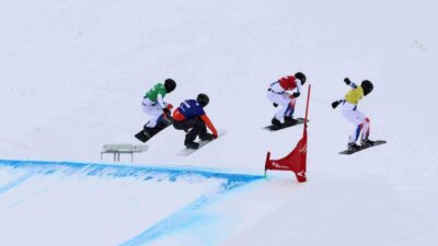 Palandöken Kayak Merkezi’nde başlayan FIS SBX Snowboard Cross Dünya Kupası,