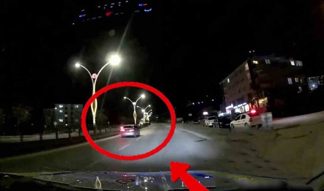 Yozgat’ta polisin dur ihtarına uymayarak kaçan sürücüye ‘dur ikazına uymamak’,