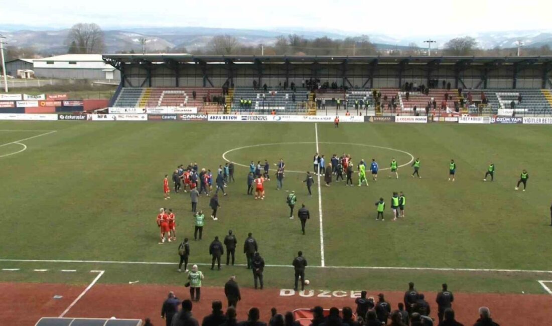 TFF 3. Lig’in 23. haftasında oynanan Düzcespor-Sebat Gençlikspor maçının ardından