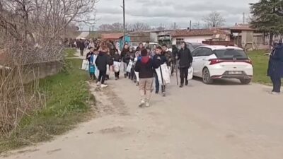 Edirne’nin Süloğlu ilçesine bağlı Geçkinli köyünde yüzlerce yıldır süren arife