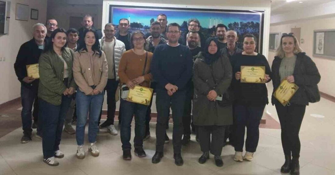 Edirne’de sürü yönetimi elemanı kursu tamamlandı. Edirne’de Halk Eğitim Merkezi