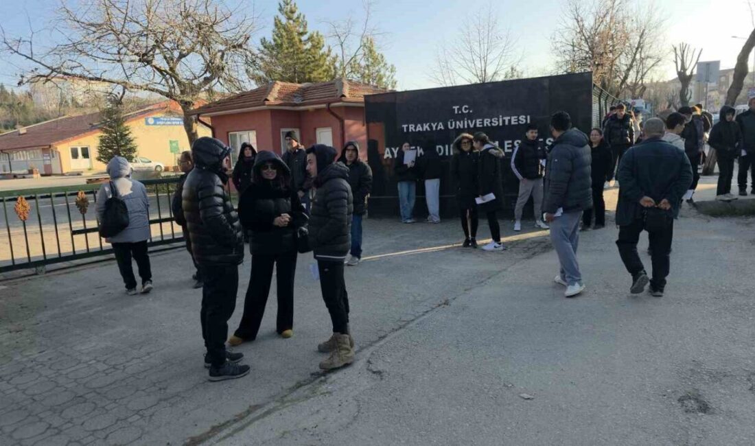 Edirne’de Milli Savunma Üniversitesi (MSÜ) Askeri Öğrenci Aday Belirleme Sınavı,