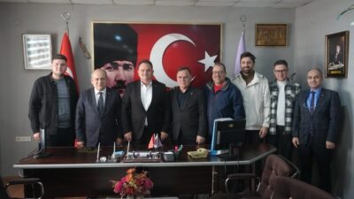 Edremit Ticaret Odası heyeti, Havran Sebze ve Meyveciler Esnaf Odası