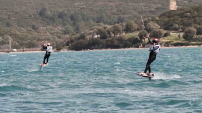 Aydın’ın Didim ilçesinde, Türkiye Yelken Federasyonu tarafından düzenlenen TYF Yelken
