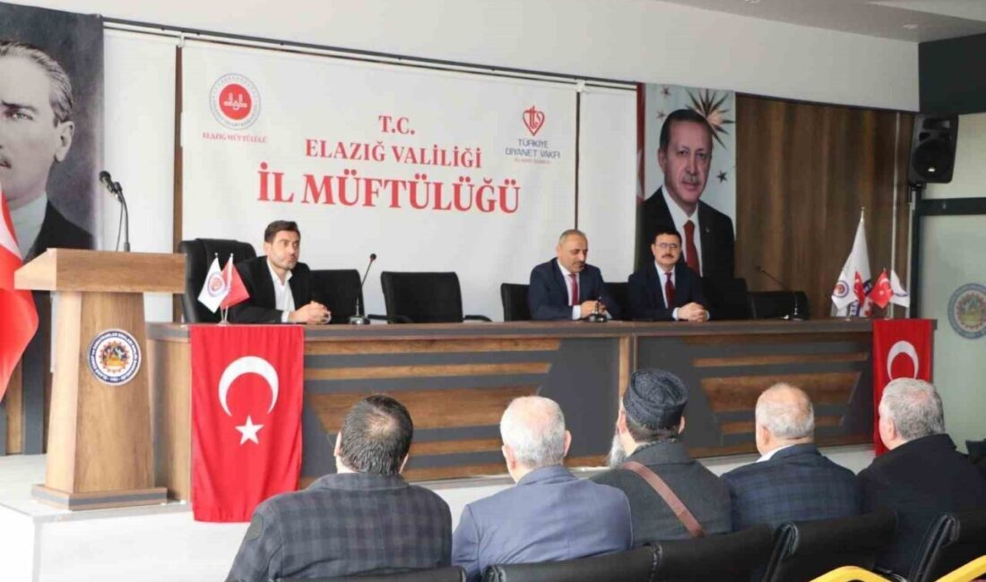 Elazığ İl Müftülüğü tarafından vaizlik hizmetleri, irşat faaliyetleri ve sahada