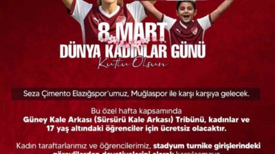 Elazığspor, Şanlıurfaspor maçıyla başlattığı ücretsiz maç uygulamasını Muğlaspor maçında daha