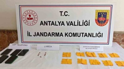 Antalya’nın Elmalı ilçesinde jandarma ekiplerince düzenlenen uyuşturucu operasyonunda 7 şüpheli