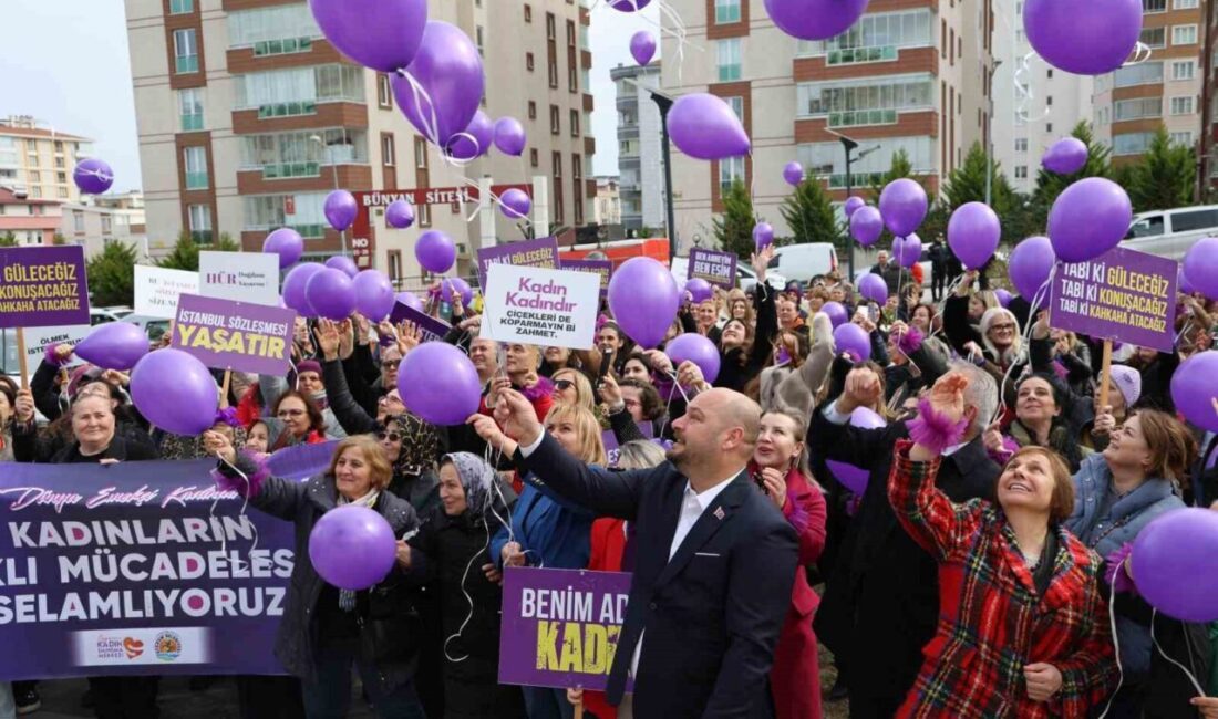 Samsun’un Atakum Belediyesi tarafından düzenlenen 8 Mart Dünya Emekçi Kadınlar