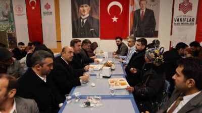 Erzincan Valisi Hamza Aydoğdu, Türkiye Gençlik Vakfı (TÜGVA) tarafından düzenlenen