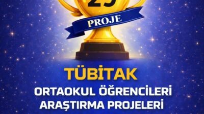 Erzurum, 20. TÜBİTAK Ortaokul Öğrencileri Araştırma Projeleri Yarışmasında 29 projeyle