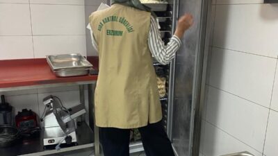 Erzurum’da 321 işletmeye yönelik denetim yapıldı. Erzurum’da yem, gıda ve