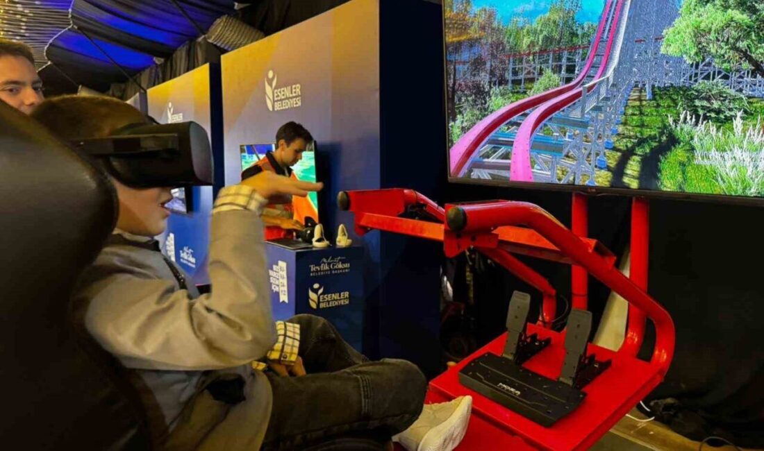 Esenler Belediyesi, Ramazan Bayramı’nı ilçede geçiren minikler için etkinlikler düzenledi.