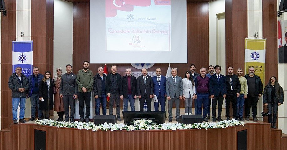 Erzurum Teknik Üniversitesi’nde (ETÜ) 18 Mart Şehitleri Anma Günü ve
