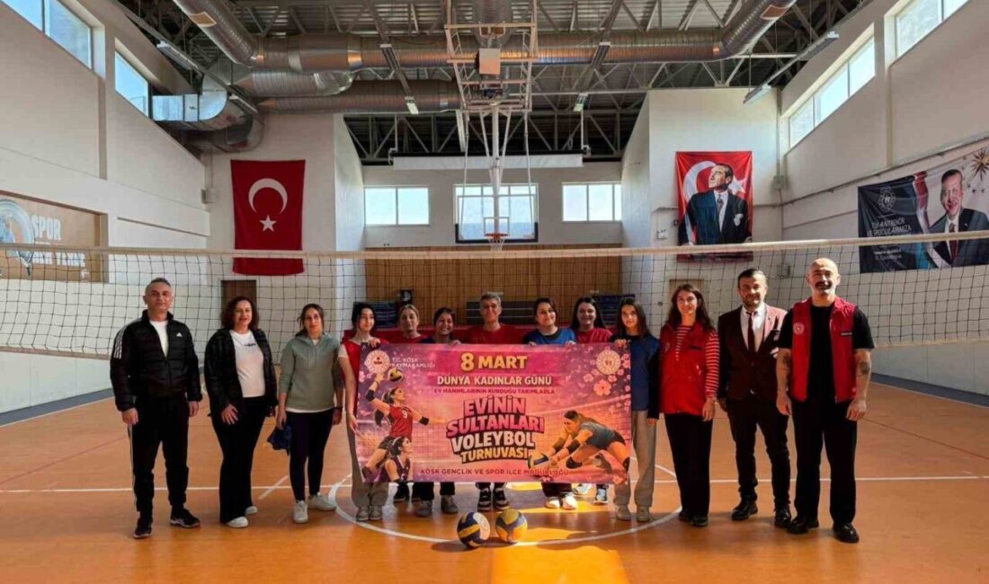 Aydın’da sürdürülen ’Evinin Sultanları’ projesi çerçevesinde Köşk ilçesinde parkeye çıkan