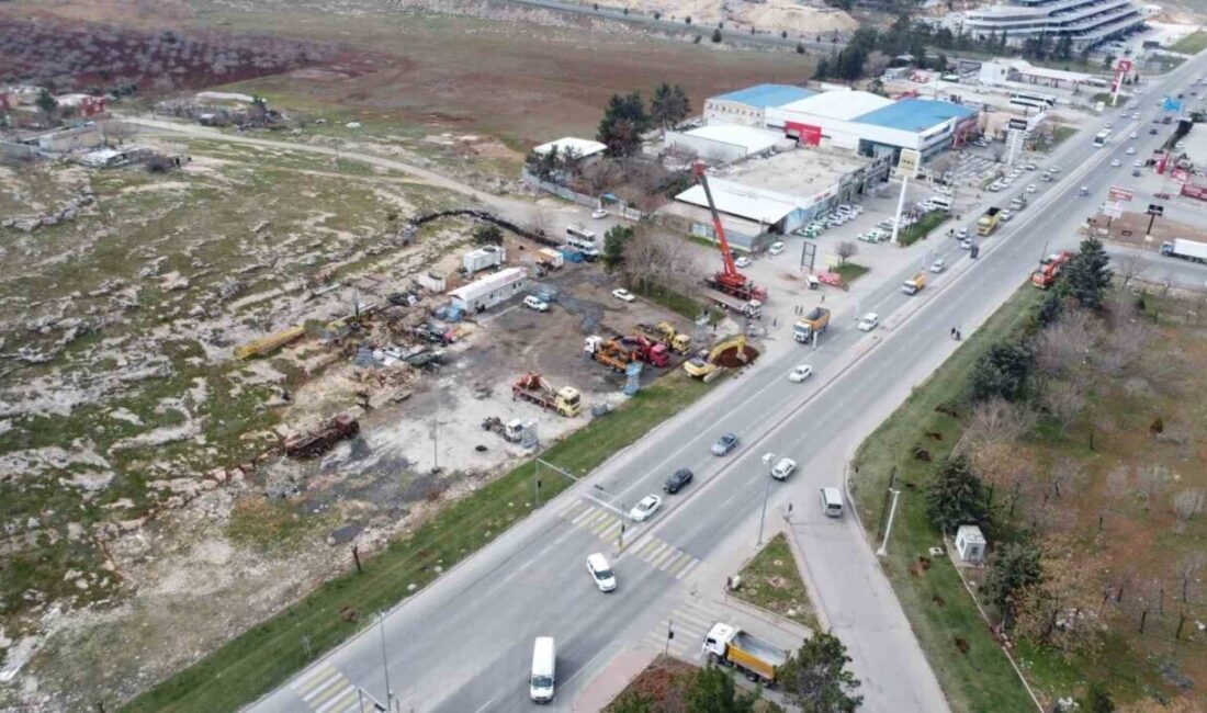 Şanlıurfa Büyükşehir Belediyesi, kent içi ulaşımı rahatlatacak dev projelerden birini