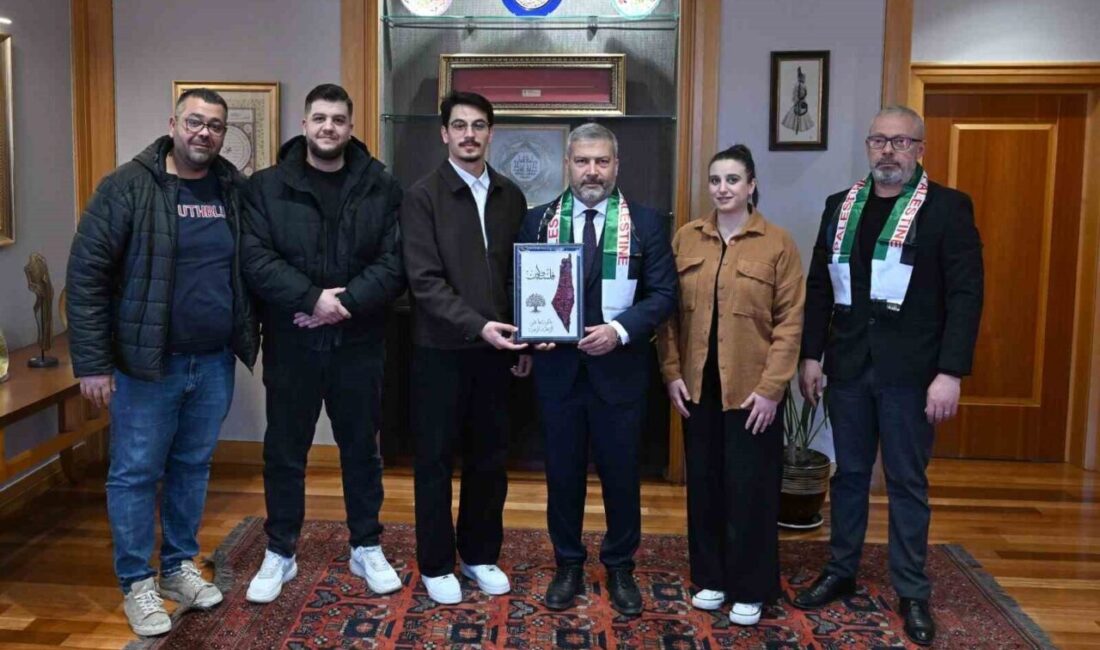 Anadolu Üniversitesi Rektörü Prof. Dr. Yusuf Adıgüzel, Filistin Yardımlaşma ve