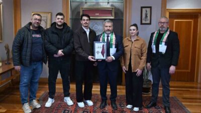 Anadolu Üniversitesi Rektörü Prof. Dr. Yusuf Adıgüzel, Filistin Yardımlaşma ve