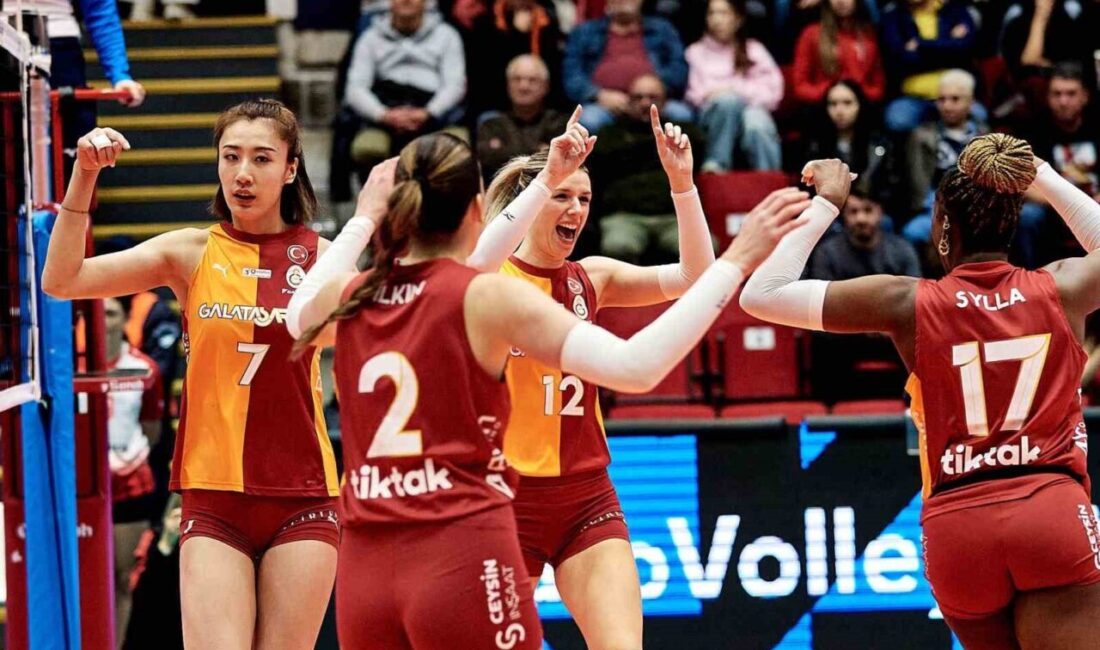 2026 CEV Kupası yarı finalinde Galatasaray Daikin, Romanya temsilcisi CSO