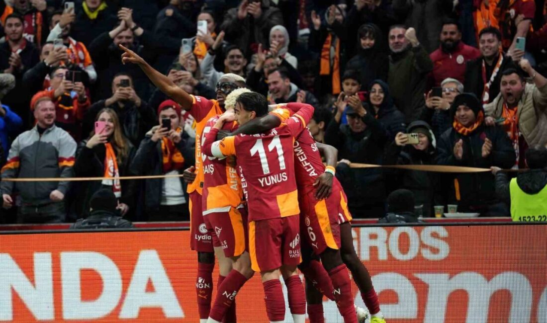 Lider Galatasaray, Trendyol Süper Lig’de haftayı şampiyonluk yarışındaki en yakın