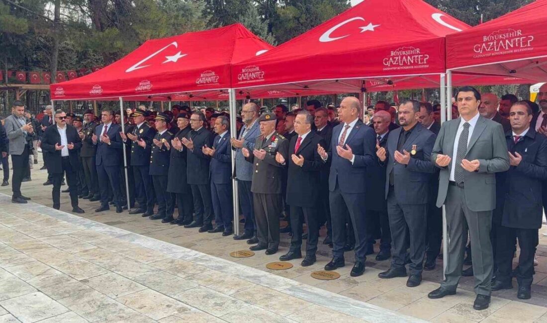 Gaziantep’te, 18 Mart Çanakkale Zaferi ve Şehitleri Anma Günü nedeniyle