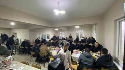 Zonguldak’ın Ereğli ilçesine bağlı Gebe köyünde vatandaşlar, yıllardır süregelen bayram