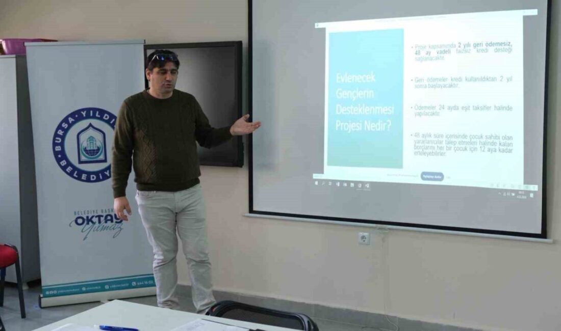 Yıldırım Belediyesi, evlilik hazırlığındaki çiftlere, aile kurumunun korunması adına eğitimlere