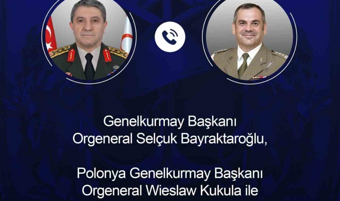 Genelkurmay Başkanı Orgeneral Selçuk Bayraktaroğlu, Polonya Genelkurmay Başkanı Orgeneral Wieslaw