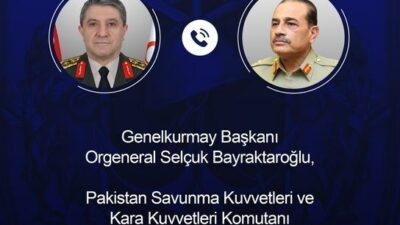 Genelkurmay Başkanı Orgeneral Selçuk Bayraktaroğlu, Pakistan Savunma Kuvvetleri ve Kara
