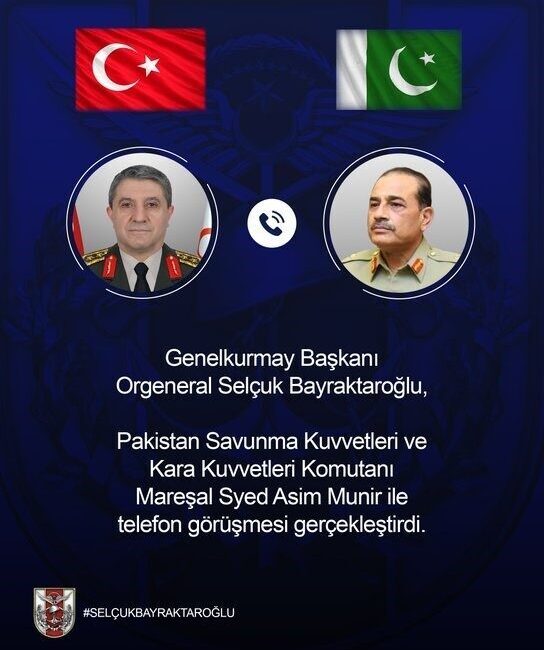 Genelkurmay Başkanı Orgeneral Selçuk Bayraktaroğlu, Pakistan Savunma Kuvvetleri ve Kara