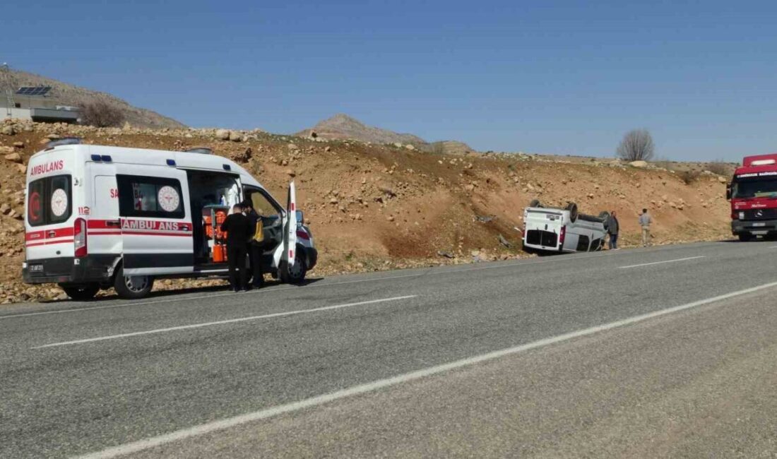 Batman’ın Gercüş ilçesinde seyir halindeki bir minibüsün kontrolden çıkarak takla