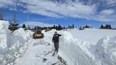 Giresun’un yüksek kesimlerinde geçtiğimiz günlerde etkili olan yoğun kar yağışı