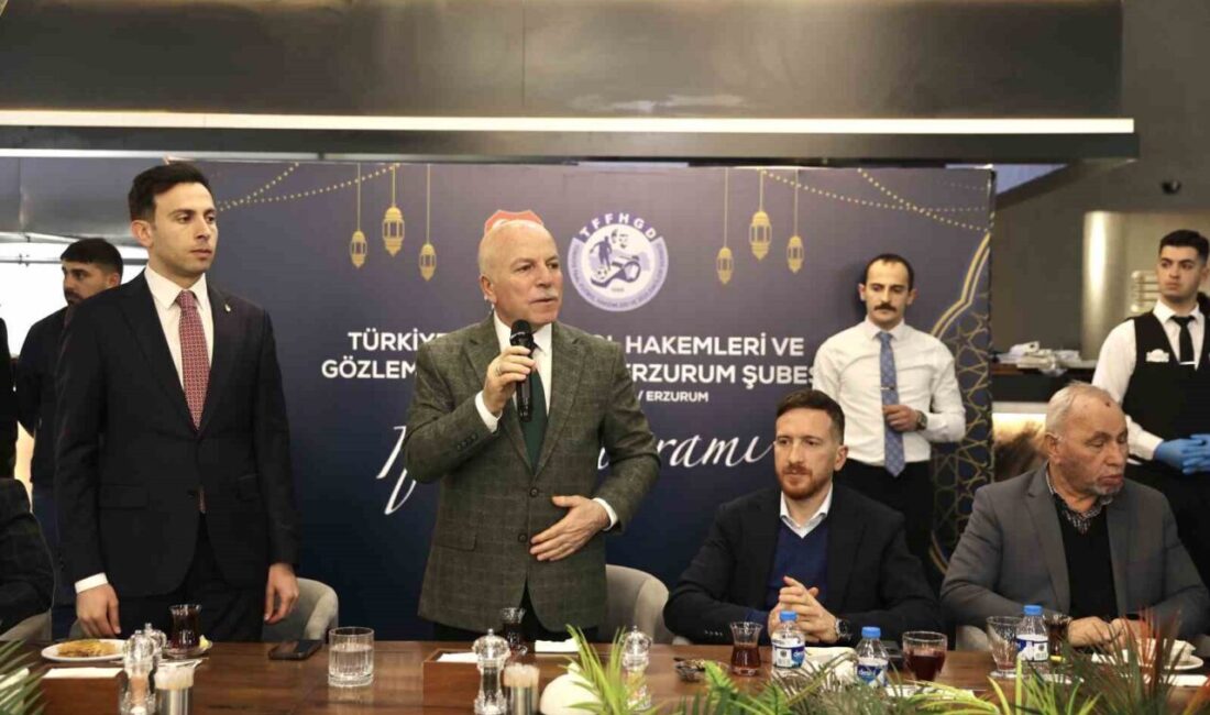 Erzurum Büyükşehir Belediye Başkanı Mehmet Sekmen, Türkiye Faal Futbol Hakemleri