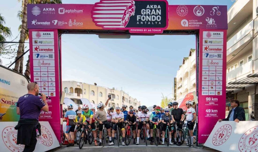 AKRA Gran Fondo, bu yıl da bisiklet tutkunlarını bir araya