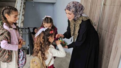 Muş’un Hasköy ilçesinde bayramların vazgeçilmez geleneği olan şeker toplama, bu